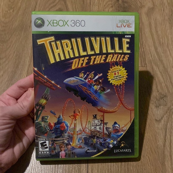 XBOX 360 Xbox Live Thrillville Off the Rails Game - Picture 1 of 3